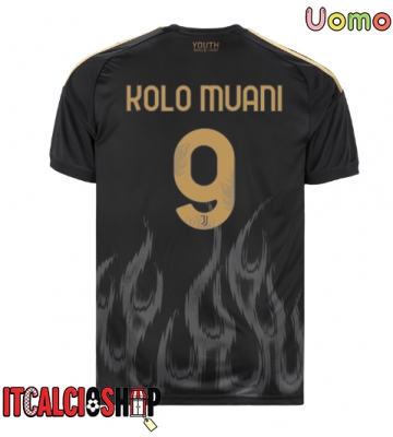 Juventus Randal Kolo Muani #9 Terza Maglia 2026-27 Manica Corta